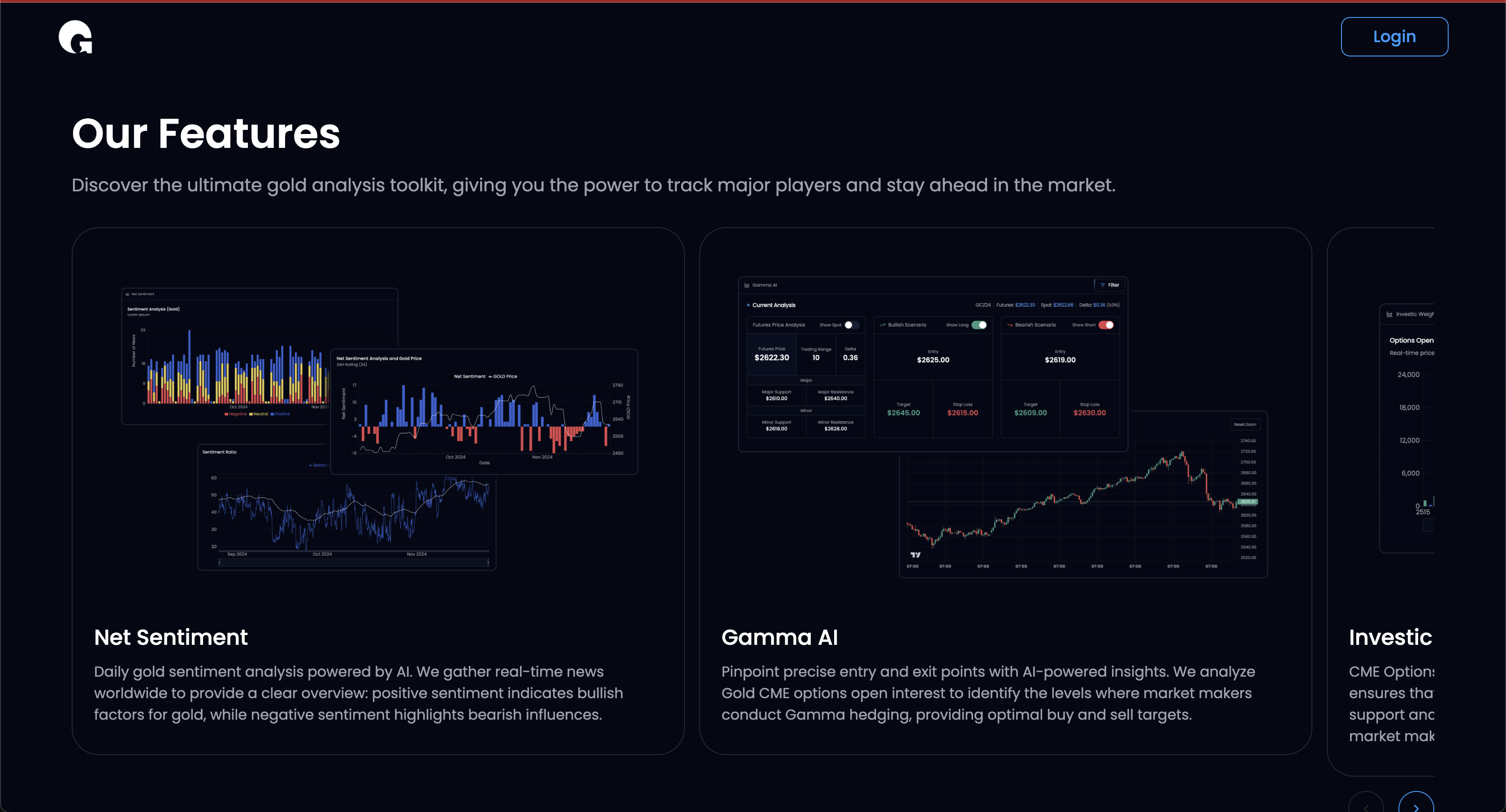 Gold Studio - Gold Investment Analytics